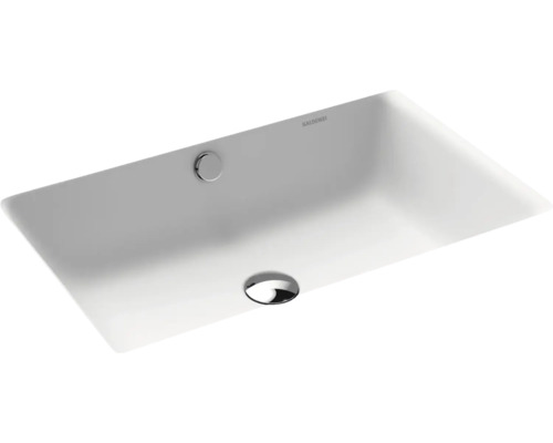 Vasque pour meuble KALDEWEI PURO 60 x 38,5 cm blanc alpin mat avec revêtement Emaillé 901006003711