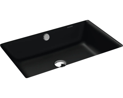 Vasque pour meuble KALDEWEI PURO 60 x 38,5 cm noir mat avec revêtement Emaillé 901006003676