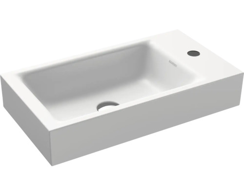 Lave-mains KALDEWEI PURO 55 x 30 cm blanc alpin mat avec revêtement Emaillé 901206303711