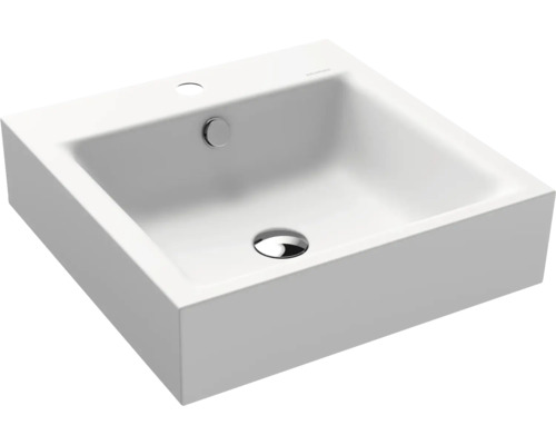 Lavabo standard KALDEWEI PURO 46 x 46 cm blanc alpin mat avec revêtement Emaillé 901306013711