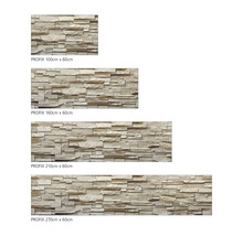 Crédence de cuisine mySpotti Profix Rustical Bricks 270 x 60 cm PX-27060-1293-HB
