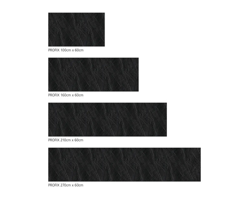 PROFIX Fliesen in verschiedenen Größen: 100 cm x 60 cm, 160 cm x 60 cm, 210 cm x 60 cm, 270 cm x 60 cm