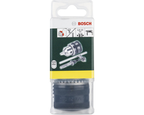 Bosch Logo. Bohrfutter mit SDS plus Aufnahme im Blister