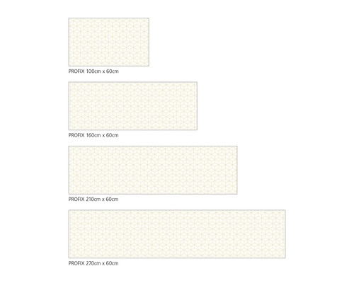 Verschiedene Größen von PROFIX Dekorfolie mit geometrischem Muster