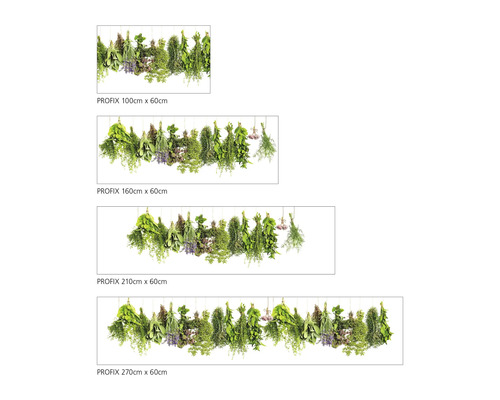 Verschiedene Größen des PROFIX Kräuter Bords