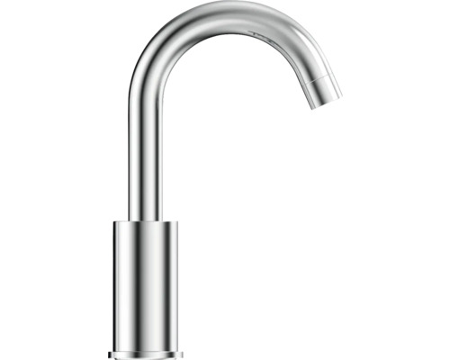 Robinet en métal avec bec courbé