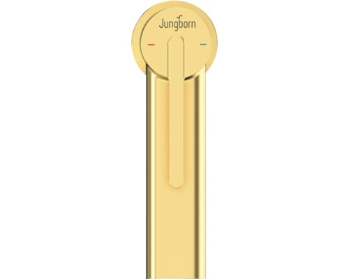 Logo Jungborn sur un robinet