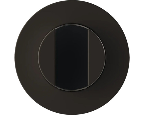 Runde Abdeckung mit einem rechteckigen Einsatz in der Mitte