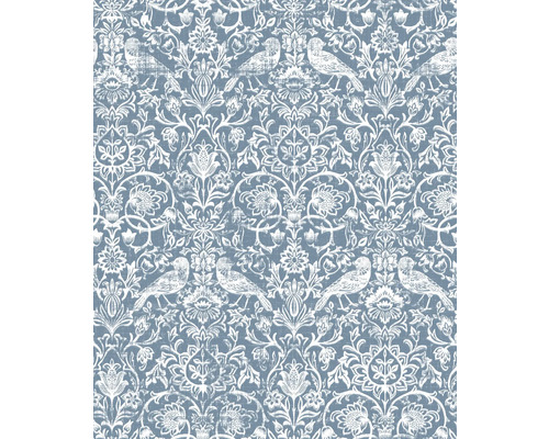 Papier peint intissé 47623 Heritage Floral bleu