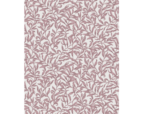 Papier peint intissé 47638 Heritage Floral rose vif Papier peint à motif de feuilles