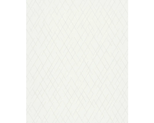Papier peint intissé Kylie géométrique blanc