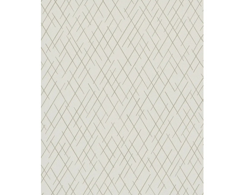 Papier peint intissé 82407 Kylie géométrique beige Papier peint à motif linéaire