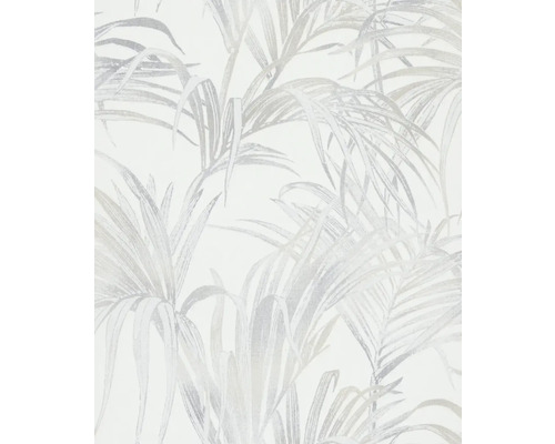 Papier peint intissé 82412 Kylie floral blanc gris