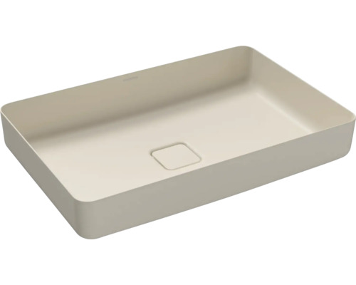 Lavabo à poser KALDEWEI MIENA 58 x 38 cm warm beige 20 mat avec revêtement Emaillé 909606003661