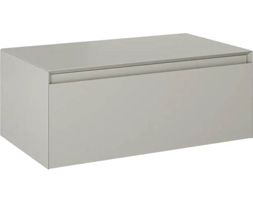Jungborn Unterschrank DECEM BxHxT 800 x 319 mm x 458 mm Frontfarbe fume matt Waschtischunterschrank für das Badezimmer