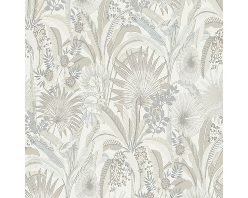 Papier peint intissé 10390-02 Martinique floral beige