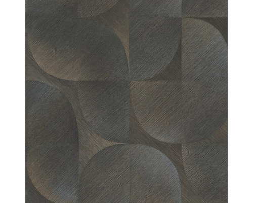 Vliestapete 10392-15 Martinique Grafisch bronze Tapete mit geometrischem Kreisdesign