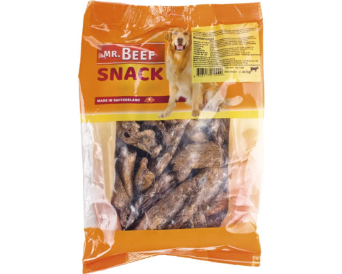 Friandises pour chiens MR. BEEF poumon de bœuf 400 g friandises à mâcher