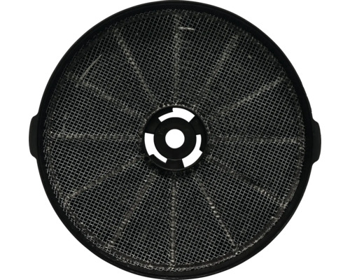 Rundes Dörrsieb mit Netzstruktur und schwarzem Rand