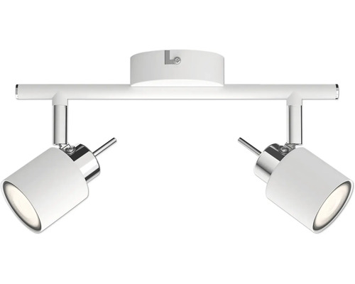 Plafonnier avec deux spots