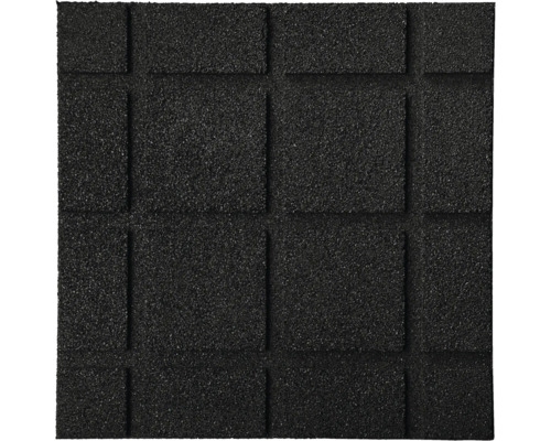 Gros plan d''une plaque de bardeau de toiture avec des motifs carrés