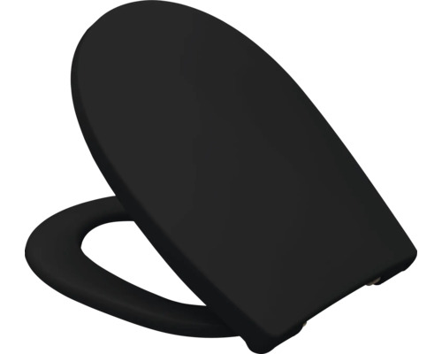 Toilettensitz in Schwarz