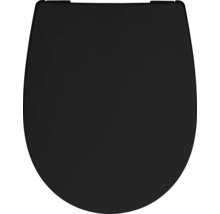 Schwarzer Toilettendeckel