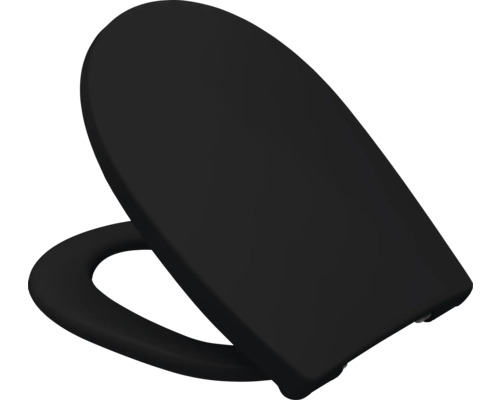 Siège de toilette noir