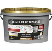 Eimer Meister Polar Weiss Plus Innenfarbe mit fünf Litern Inhalt