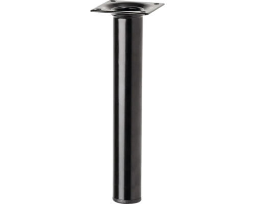 Tarrox Pied de table rond Ø 30 x 300 mm, noir