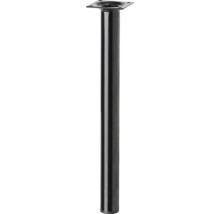 Tarrox Tischbein rund Ø 30 x 400 mm, schwarz