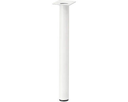 Pied de table Tarrox rond Ø 30 x 400 mm, blanc