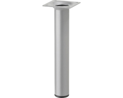 Tarrox Pied de table rond Ø 30 x 100 mm, argent