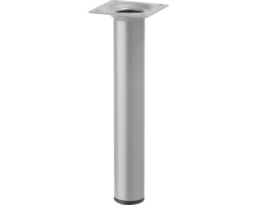 Tarrox Pied de table rond Ø 30 x 300 mm, argent