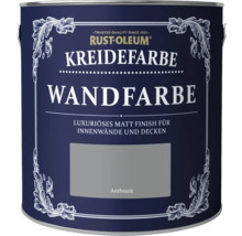 Peinture à la craie anthracite pour murs et plafonds dans un récipient de peinture
