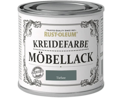 Peinture craie peinture pour meubles Rust-Oleum® haute mer 125 ml Rust-Oleum peinture à la craie pour meubles Tiefsee, boîte