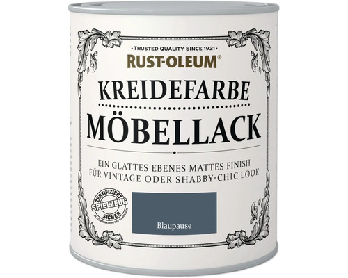 Peinture craie peinture pour meubles Rust-Oleum ® pause bleue 750 ml Rust-Oleum peinture à la craie pour meubles, boîte