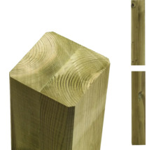 Poteau en bois en bois imprégné