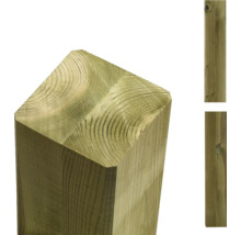 Poteau en bois en bois imprégné
