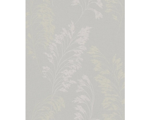 Papier peint intissé 82343 Jackie herbes gris beige Papier peint avec motif d''herbes