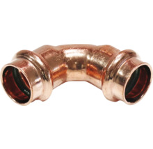 Kupfer Pressfitting 90 Grad Bogen für Sanitärinstallationen
