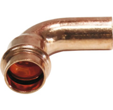 Kupferbogen Pressfitting 90 Grad