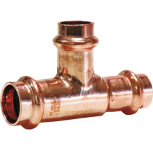 T-Stück aus Kupfer für Sanitärinstallationen