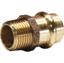 Raccord en laiton avec filetage mâle