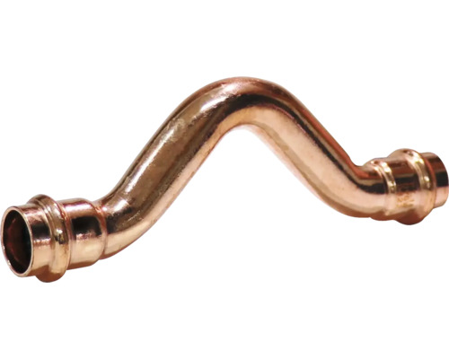 Kupferrohrbogen mit Pressverbindung