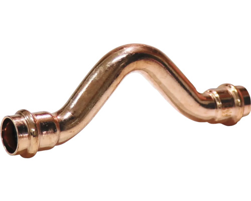 Kupferrohrbogen mit Pressverbindung