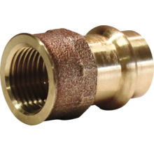 Raccord en laiton avec filetage intérieur pour installations sanitaires