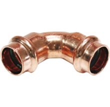 Kupfer Pressfitting 90 Grad Winkel für Sanitär und Heizung