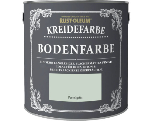 Rust-Oleum® Kreide-Bodenfarbe Pastellgrün 2,5 l