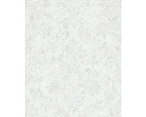 Papier peint intissé 34811 GZSZ Ornement blanc crème Papier peint à motif floral